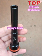 Đầu tuýp khẩu 1/2 inch dài 126mm Top 10mm 10x126mm LU-DT126-10