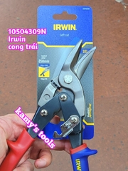 Kéo cắt tôn Irwin 10 inch 250mm mũi cong trái model 10504309N
