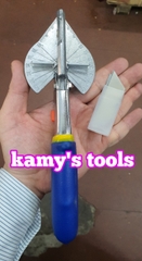 Kéo cắt góc nẹp, kìm cắt góc len nhựa điều chỉnh nhiều góc độ LS500217 tặng 2 lưỡi dao