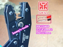 Kìm bấm cos năng lượng mặt trời MC4 2.5-4-6mm2 dài 9 inch 225mm GKGJ HS-2546B