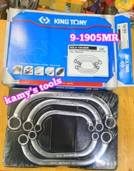 Bộ cờ lê 2 đầu vòng trái me Kingtony 9-1905MR 5 chi tiết từ 10-22mm