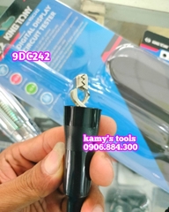 Bút thử điện 1 chiều DC hiển thị số dành cho xe máy xe ô tô Kingtony 9DC242