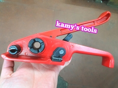 Bộ dụng cụ siết dây đai nhựa và kẹp bấm bọ đai nhựa PP PET bằng tay 16mm 19mm