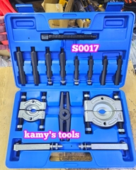 S0017 Bộ vam cảo đĩa chặn tháo vòng bi bạc đạn 30mm 75mm, bộ cảo đĩa mặt trăng 14 chi tiết C-mart