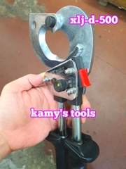 Kìm cắt cáp nhông XLJ-D-500 cắt đồng nhôm 500mm2 40mm cán kéo dài