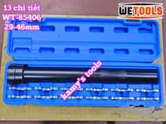 Bộ vam cảo rotuyn lái trong đầu cờ lê 13 chi tiết 29-46mm Wetools WT-85406