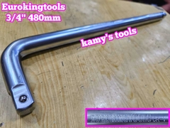 Cần tuýp cong L 3/4 inch Eurokingtools dài 480mm ERK-L0319