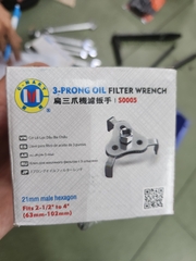 Cảo lọc dầu 3 chấu chân dẹp C-Mart Model S0005, cảo lọc nhớt