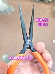 ATR-150S Kìm mũi nhọn không răng loại thẳng mini Fujiya dài 150mm