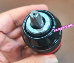 Đầu kẹp mũi khoan tự động auto lock 13mm răng 13mm 1/2 20unf 2mm-13mm sáng bóng cao cấp