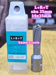Mũi khoan từ có hợp kim L+R+T dài 35mm cỡ 12mm 13mm 14mm 15mm 16mm 17mm 18mm 19mm 20mm