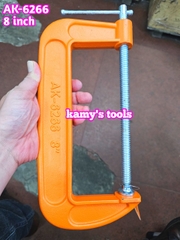 Cảo chữ C Asaki 8 inch 200mm Asaki AK-6266