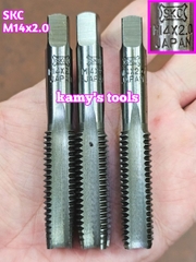 Bộ taro ta rô SKC nhật 3 mũi M14x2.0 dài 87mm đầu vuông 8mm