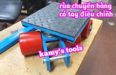 Con rùa chuyển hàng 4 bánh xe 6 tấn WQ-6T có tay cầm điều hướng