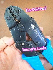 Kìm bấm cos pin tròn rỗng Fasen HS-625WFL 6-25mm2 dài 223mm