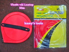 Thước dây vải cuộn 50 mét Luxtop LT-FT50 thước vải 50m