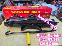 Kích con đội xếp chữ A 2 tấn Stand Upright ST-113 chiều cao 120mm-413mm chính hãng