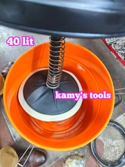 40 lít Máy bơm mỡ hơi khí nén WERA-GT