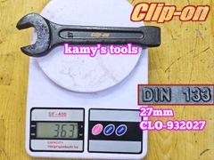 Cờ lê miệng đóng 27mm DIN133 Clip-On CLO-932027