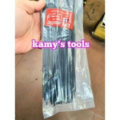 Dây rút dây thít nhựa màu đen 5x300 (1 bich/100 sợi)