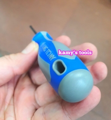 Tua vít dẹp cán cao su Kingtony 3.2mm dài 75mm Kingtony model 14220303