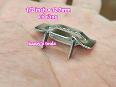 1/2 inch Combo 10 Cái khóa đai inox có răng 12.7mm inox 304 kamytools