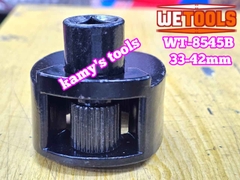 Vam cảo rotuyn lái trong tháo lắp thanh lái trong dạng con lăn Wetools WT-8545B mở từ 33-42mm