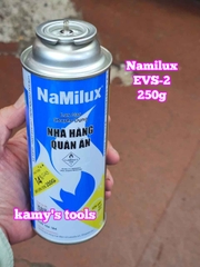 Chai lon bình gas mini Namilux 250g EVS-2 dài 200mm
