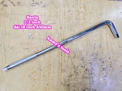 Cần tuýp siết đầu cong L 1/2 inch Santa dài 18 inch 450mm Santa, cần L 1/2 inch, cần tuýp L 1/2 inch 86-117