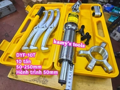 Cảo thủy lực 10 tấn Wetools DYF-10 mở 50-250mm, vam thuỷ lực 2 chấu 3 chấu 10 tấn
