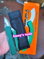 Dụng cụ dao kìm kéo cắt cành cây đa năng xếp gấp gọn Topwin