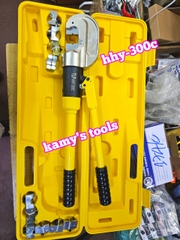 HHY-300C Kìm ép cos thủy lực TLP đầu chữ C 11 tấn 16-300mm2 khuôn dày 14mm