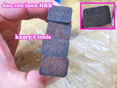 Dao tiện ren ống inox HSS Long Shun 1/2-3/4, 1-2, 2 1/2-3, 2 1/2-4 inch