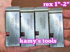 1-2 inch Dao tiện ren ống Rex hiệu Unir BSPT bản dao 27mm WTUR-0102