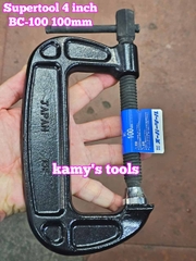 Vam cảo chữ C 4 inch 100mm BC-100 BC100 họng 50mm Supertool