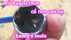 Tay mở bugi 21mm đầu bẻ Cmart model F0297-21