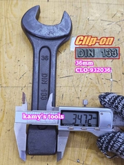 Cờ lê miệng đóng 36mm DIN133 Clip-on CLO-932036