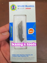 Dao móc câu rọc nhựa mica Asaki AK-8740 C-mart A0003 và lưỡi dao A0003B