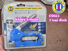 Dụng cụ kìm bấm đinh ghim 3 loại đinh cầm tay C-mart C0023 dài 155mm