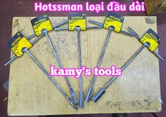 Cần tuýp chữ T loại dài Hotssman lọt lòng khoảng 45mm-50mm cỡ 8mm 10mm 12mm 13mm 14mm 17mm