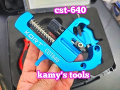 CST-640 Bộ dụng cụ bóc tách rọc lớp vỏ cáp điện bán dẫn Kort 16-41mm 10KV, dao rọc cáp lớp bán dẫn