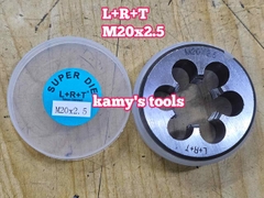 Bàn ren M20x1.5 M20x2.5 L+R+T (LRT) dụng cụ tạo ren ngoài bulong