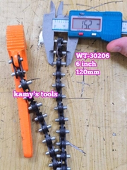 Cờ lê xích mở lọc dầu nhớt cảo dây xích cán dài 6 inch Wetools WT-30206 đường kính 120mm