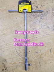 Cần tuýp chữ T loại dài Hotssman lọt lòng khoảng 45mm-50mm cỡ 8mm 10mm 12mm 13mm 14mm 17mm