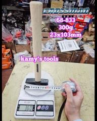 Búa đầu vuông dẹp cán gỗ Crossman 300g 500g 600g model 68-833 68-835 68-836