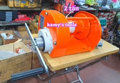 Tời quay tay 2 tấn Nitto nặng 26kg chưa bao gồm cáp, tải trọng nâng và kéo 2 tấn