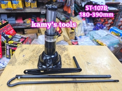 ST-107B Bộ kích quay tay 3 khúc con đội nâng gầm xe ô tô Toyota Innova, Fortuner, SUV, bán tải Stand Upright 180-390mm