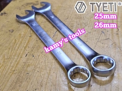 Cờ lê vòng miệng 25mm 26mm TYETI dài 405mm TYETI-3225A TYETI-3226A