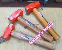 Búa thép đầu lục giác cán gỗ Sơn Tùng Việt Nam