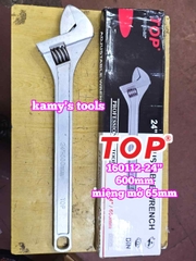 Mỏ lết miệng 24 inch 600mm TOP 160112-24 mở miệng tối đa khoảng 65mm